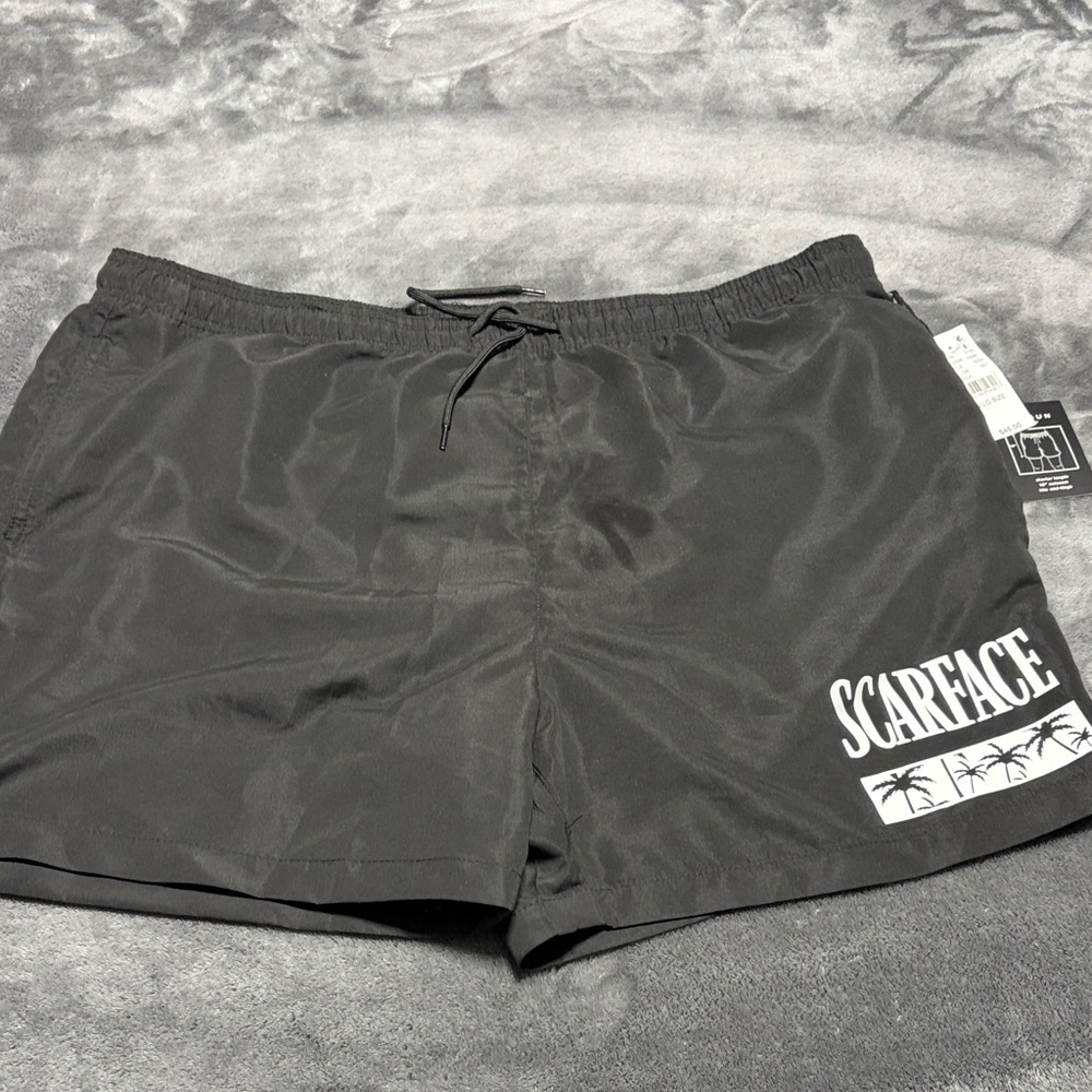 Black Men's Swim Shorts